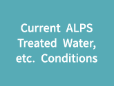 Current ALPS Treated Water, etc. Conditions