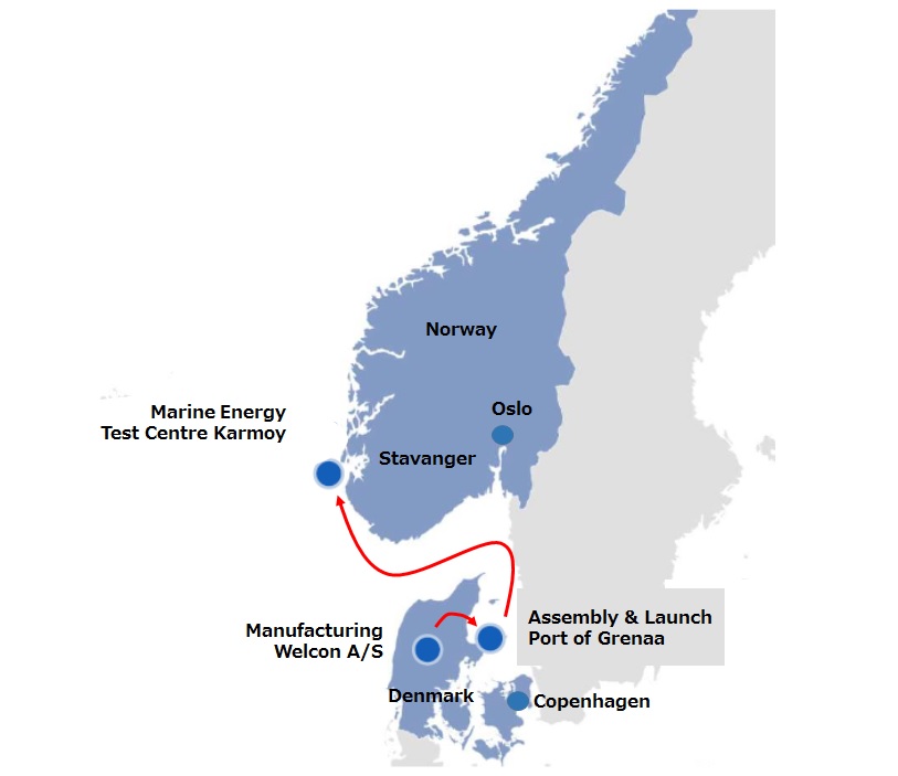 Participation in the TetraSpar offshore floating wind turbine foundation demonstrator project