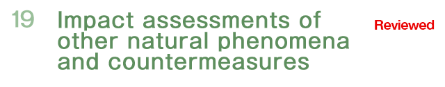 Impact assessments of other natural phenomena and countermeasures