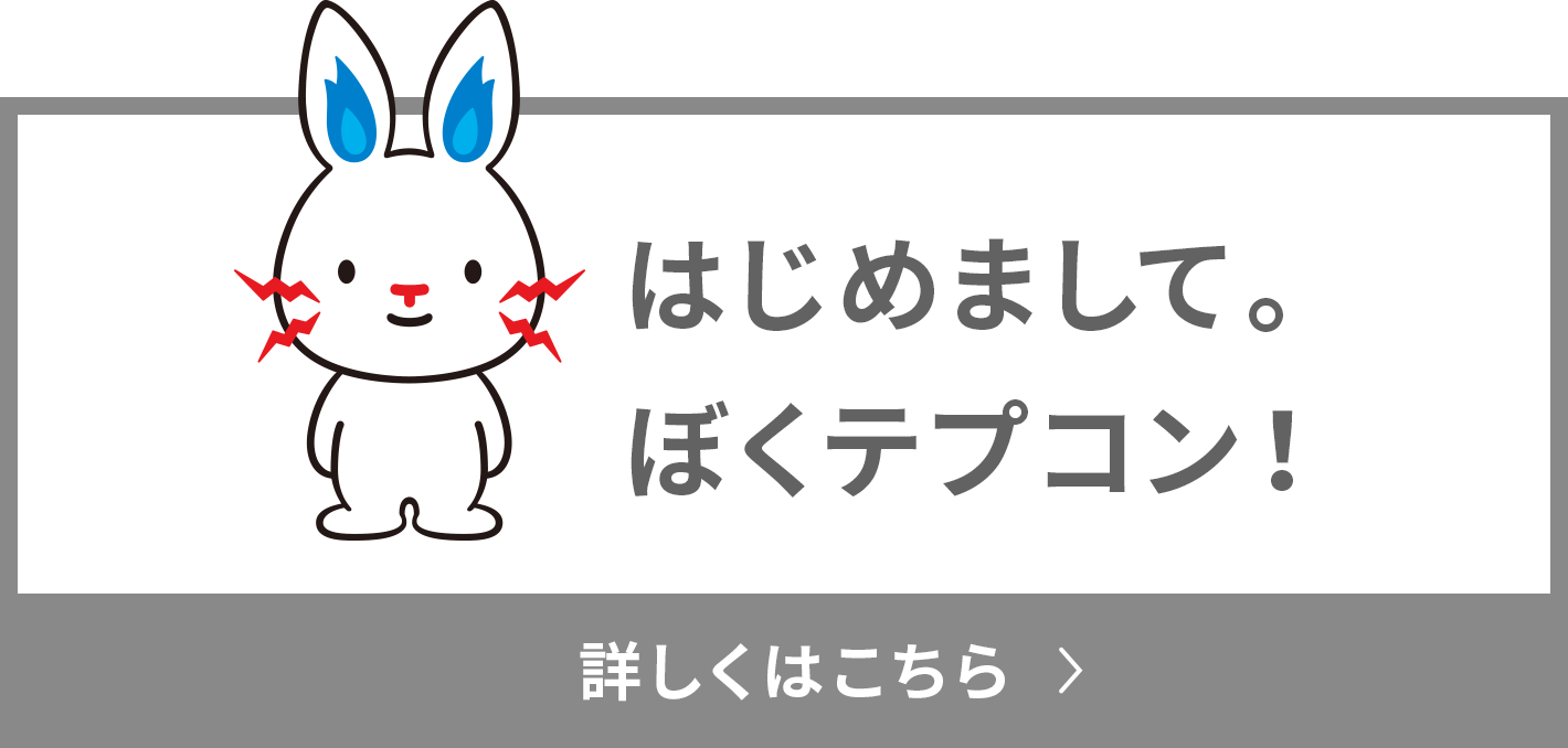 はじめまして。ぼくテプコン！詳しくはこちら