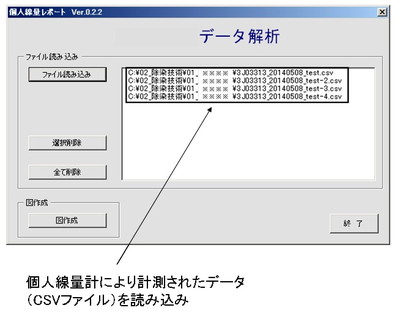 プログラム画面