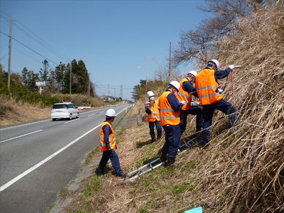 現場調査状況