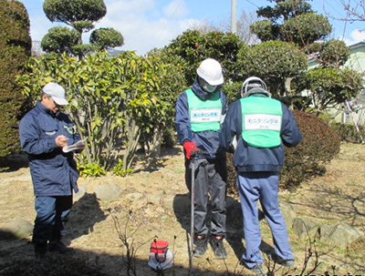 測定結果の確認状況（除染作業後）