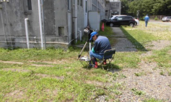 白河市立小中学校における定期モニタリングへの対応