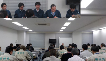 除去土壌等の輸送業務に関する研修会の講師対応