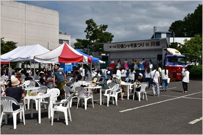 会場の全景［2017年8月27日撮影］