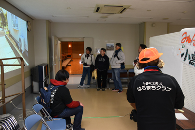 写真展示場の様子［2018年2月25日撮影］