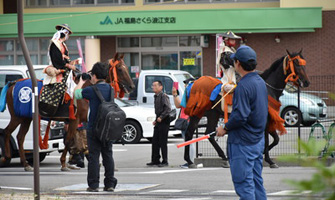 「相馬野馬追」への協力と参加