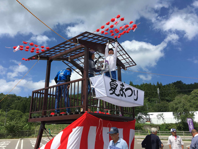 山木屋夏まつり（川俣町）[2019年8月15日撮影]