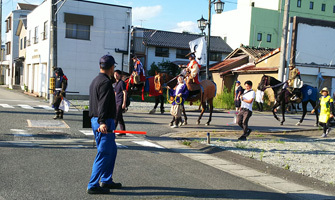 「相馬野馬追」への協力と参加