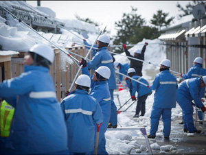 除雪の状況