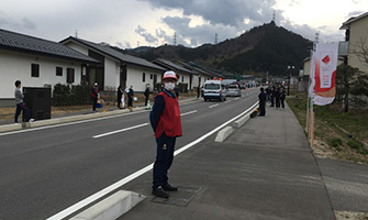 「東京2020 オリンピック聖火リレー」のお手伝い