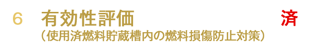 有効性評価（使用済燃料貯蔵槽内の燃料損傷防止対策）