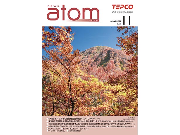 広報誌「ＮＥＷＳアトム」11月号を発行しました