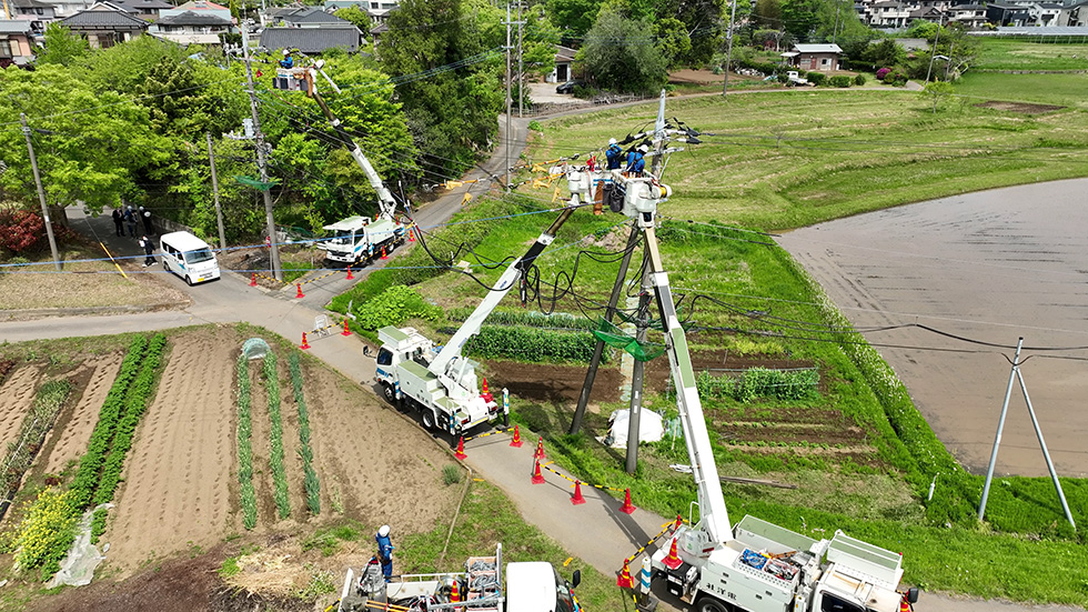 配電設備工事イメージ