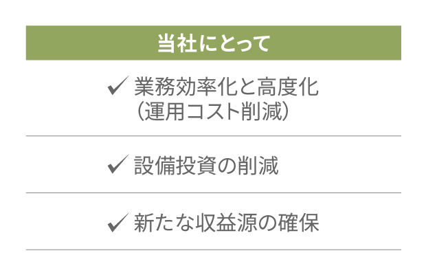 スマートメーター導入のポイント（当社にとって）