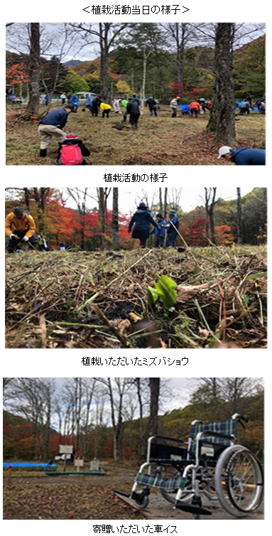 植栽活動当日の様子