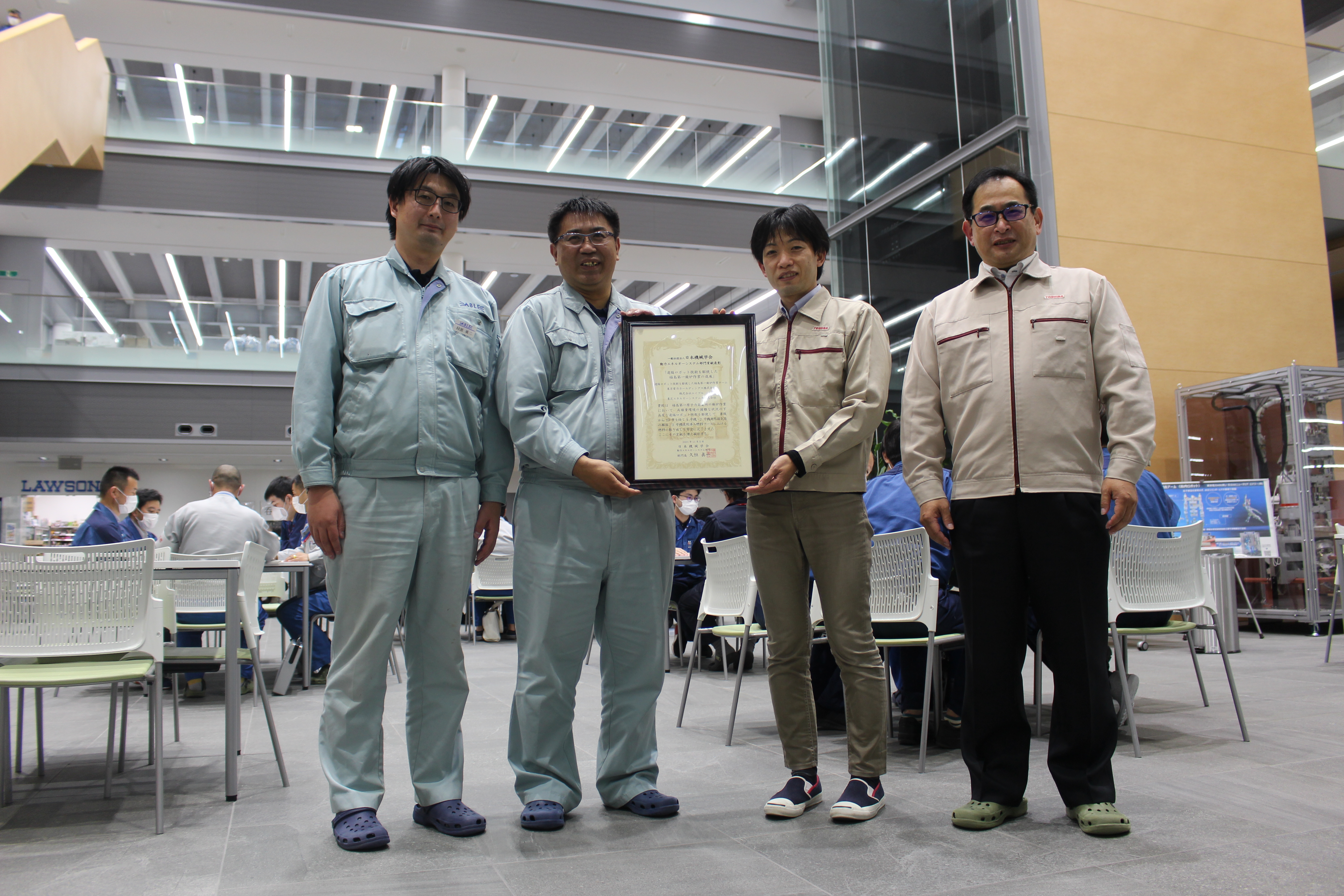 遠隔ロボットを駆使した2つのプロジェクトが日本機械学会の「貢献表彰」を受賞